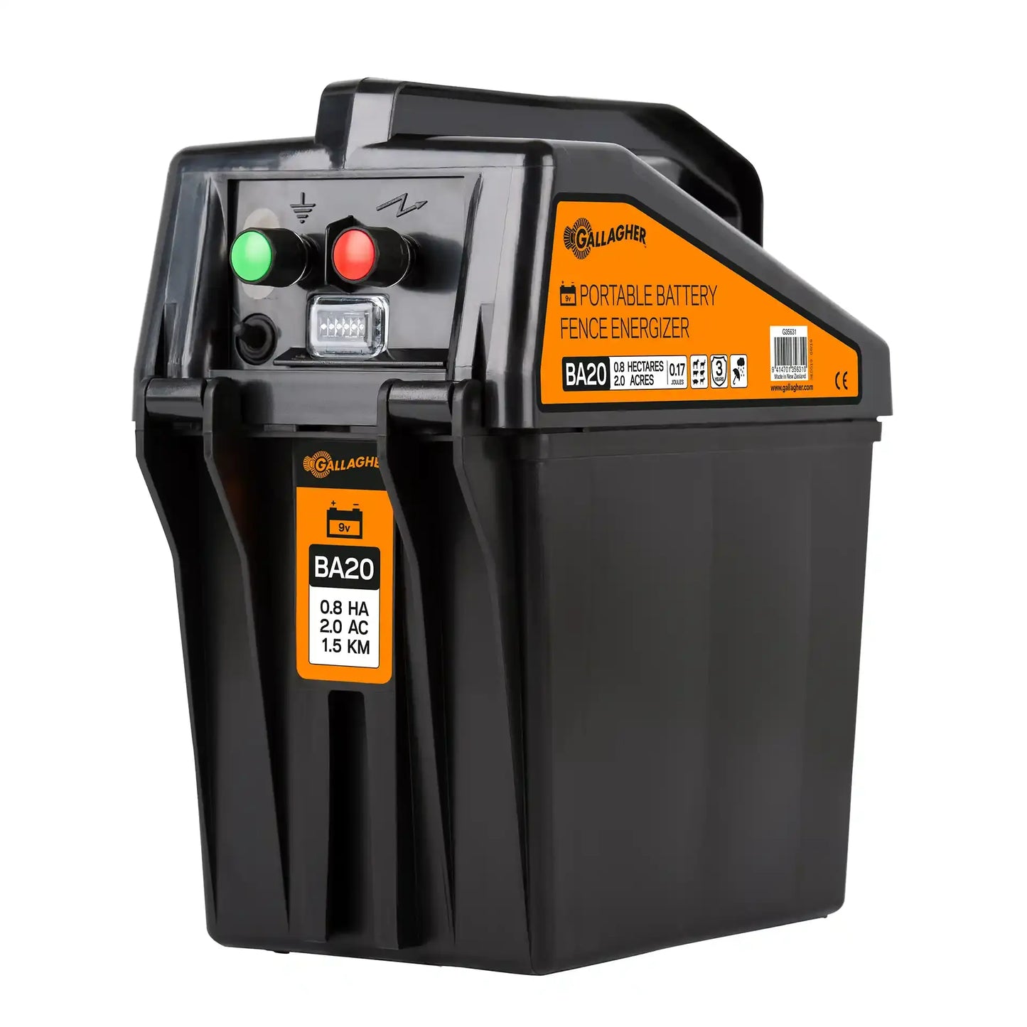 BA20 Elettrificatore a batteria 9V (0,17J - 9V/12V)
