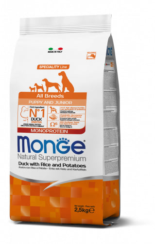 MONGE PUPPY & JUNIOR ALL BREEDS MONOPROTEICI 12 KG
