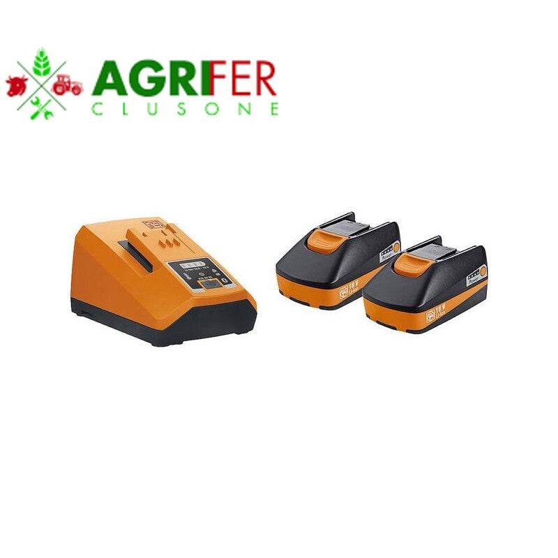 FEIN STARTER SET DI BATTERIE HIGHPOWER 18v 2x5.2 Ah