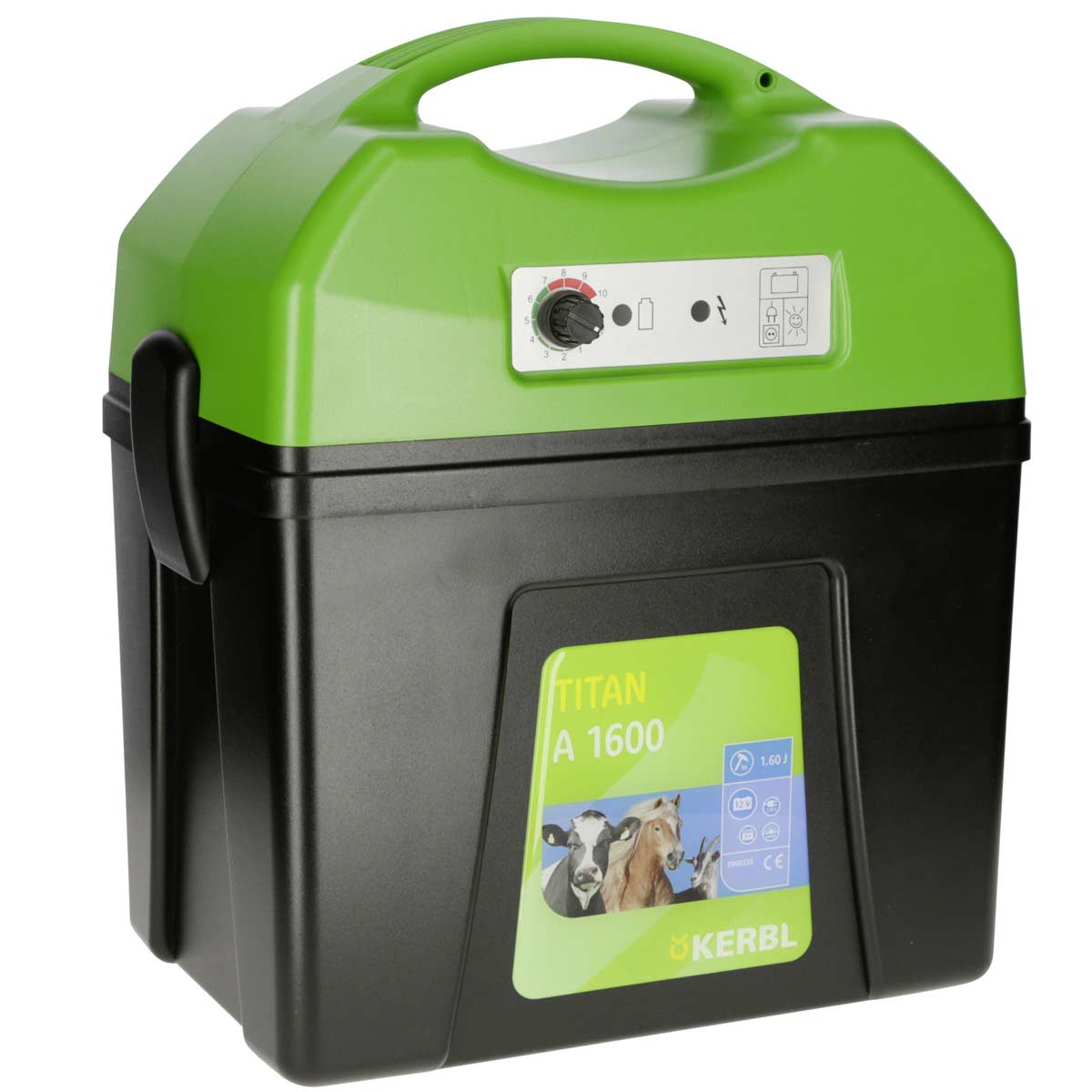 ELETTRIFICATORE KERBL TITAN A 1600 12V 1,6 JOULE