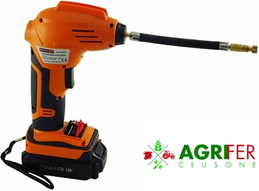 MINI COMPRESSORE PORTATILE BATTERIA 12v 3000 mah