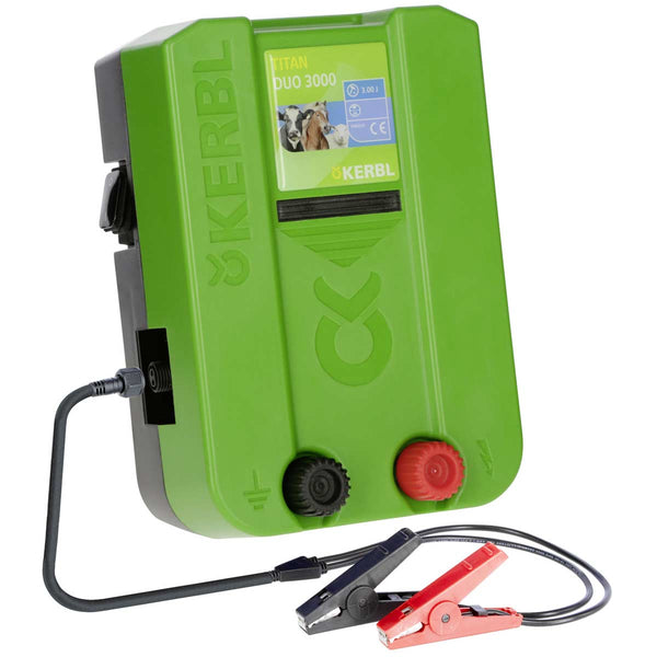 ELETTRIFICATORE KERBL TITAN DUO 3000 12V / 230V, 3 JOULE