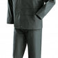 GIACCA + PANTALONE IMPERMEABILE POLIURETANO IGAZU VERDE