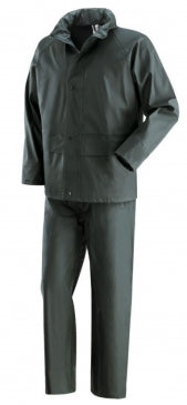 GIACCA + PANTALONE IMPERMEABILE POLIURETANO IGAZU VERDE